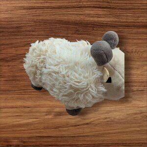 Mattel Minecraft Goat Plush‎ Toy 9" Beige & Brown Stuffed Animal